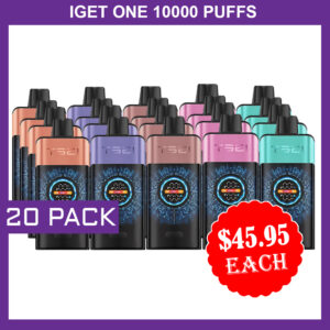 Order Iget One 12000 Puffs – 20 Pack | Wholesale Bulk Buy Disposable Vapes | Fast Auspost Express Delivery Australia-wide