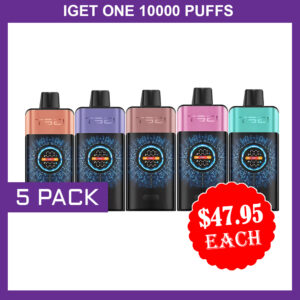 Buy IGET ONE 12000 PUFFS – 5 PACK | Bulk Buy Disposable Vapes | Fast AusPost Express Delivery Australia-Wide