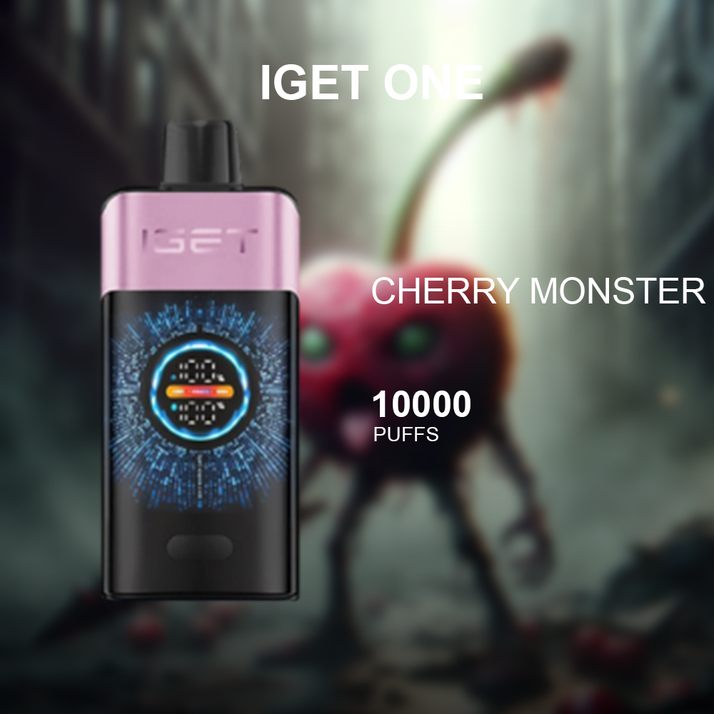 Buy Iget One Cherry Monster – 12000 Puffs Now - Just Vapes Australia - Order Iget One Cherry Monster – 12000 Puffs | Bold Cherry Disposable Vape | Fast Auspost Express Delivery Australia-wide
