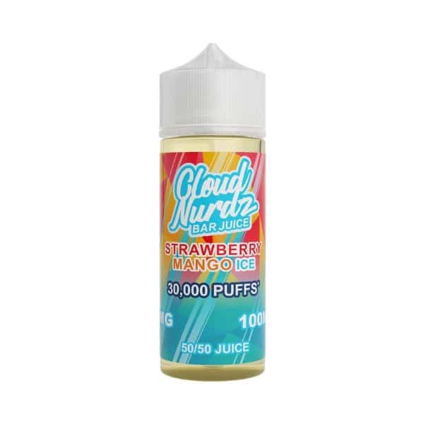 Cloud Nurdz Bar Juice E-liquid 100ml - Just Vapes Australia -
