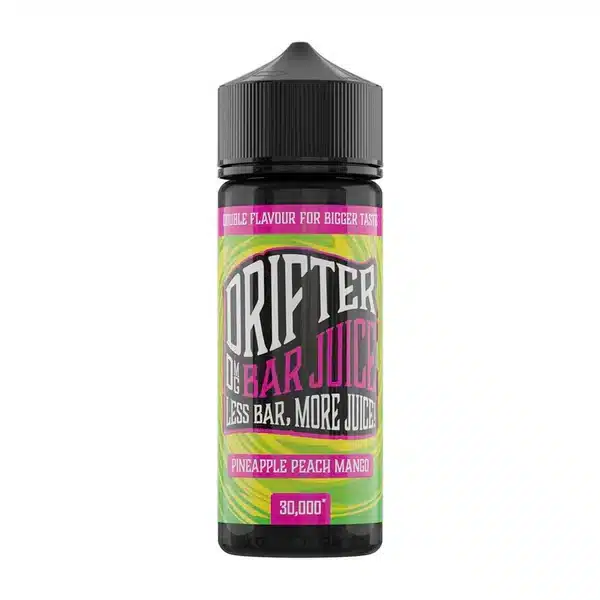 Drifter Bar Juice E-liquid 100ml Shortfill - Just Vapes Australia - Drifter-bar-juice-e-liquid-100ml-shortfill-pineapple-peach-mangowebp - Just Vapes Australia Drifter Bar Juice E-liquid 100ml Shortfill - Just Vapes Australia -