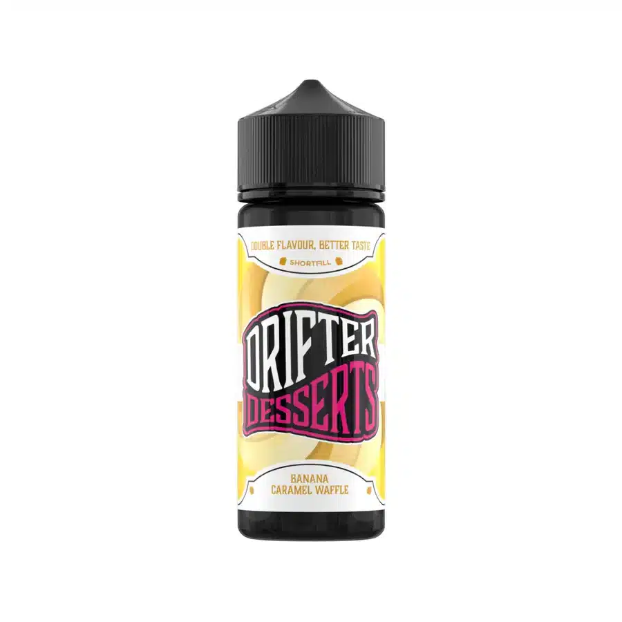Drifter Desserts 100ml Shortfill - Just Vapes Australia - Drifter-desserts-100ml-shortfill-banana-caramel-wafflewebp - Just Vapes Australia Drifter Desserts 100ml Shortfill - Just Vapes Australia -