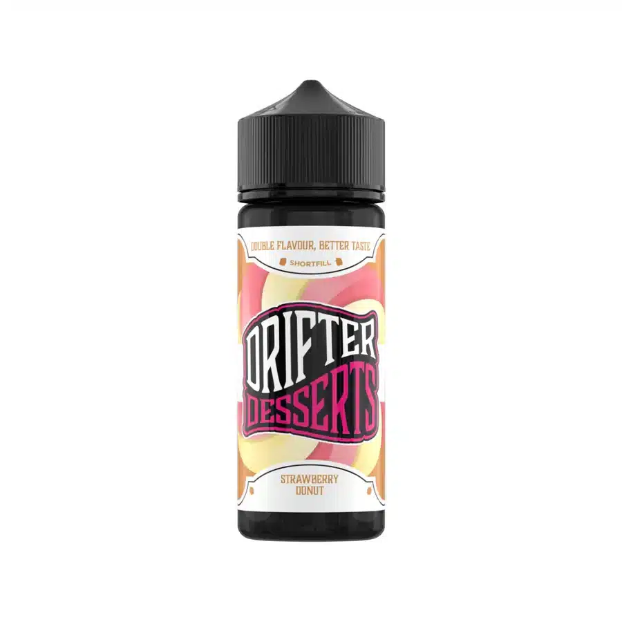 Drifter Desserts 100ml Shortfill - Just Vapes Australia - Drifter-desserts-100ml-shortfill-strawberry-donutwebp - Just Vapes Australia Drifter Desserts 100ml Shortfill - Just Vapes Australia -