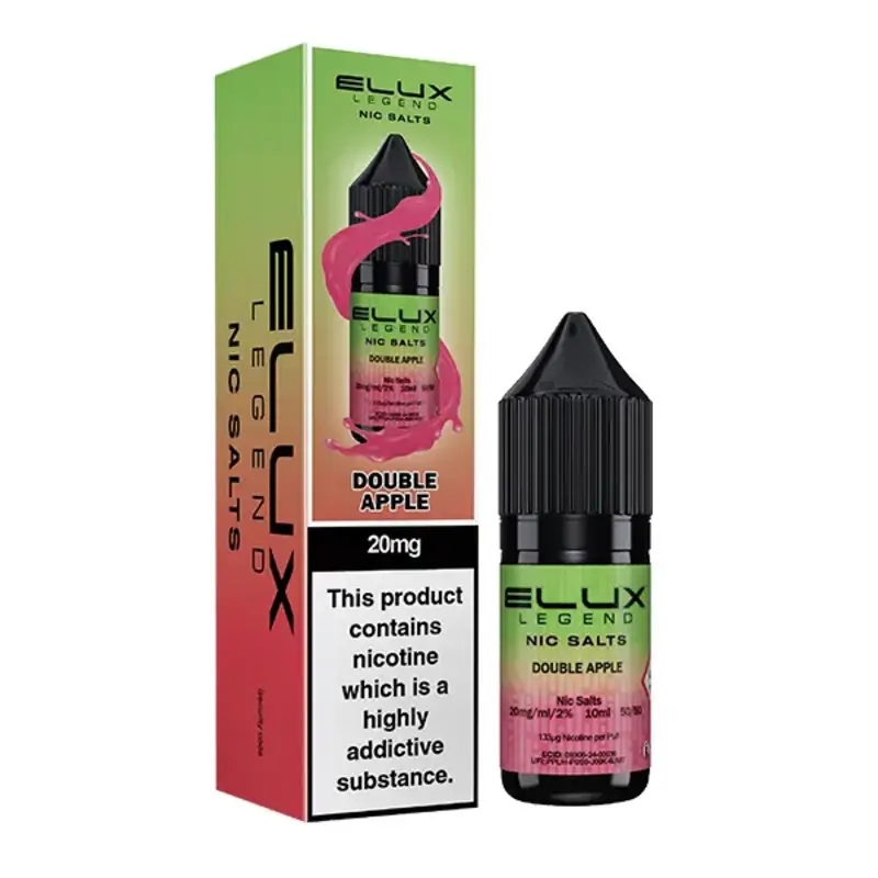 Elux Legend Nic Salts 10ml - Just Vapes Australia - Elux-legend-nic-salts-10ml-double-applewebp - Just Vapes Australia Elux Legend Nic Salts 10ml - Just Vapes Australia -