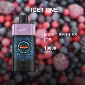 Order IGET ONE MIXED BERRIES ICE – 12000 PUFFS | Sweet & Icy Disposable Vape | Fast AusPost Express Shipping Australia-Wide