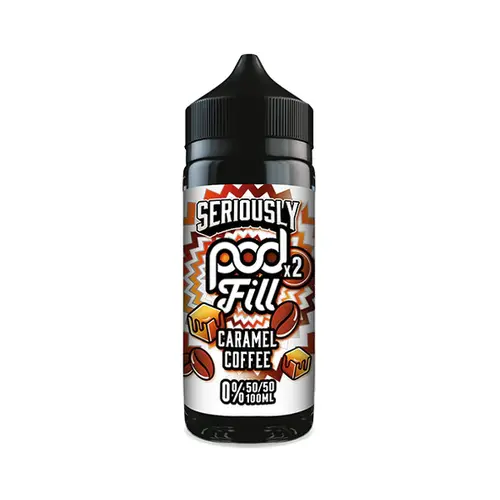 Seriously Pod Fill X2 100ml E-liquid - Just Vapes Australia - Seriously-pod-fill-x2-100ml-e-liquid-caramel-coffeewebp - Just Vapes Australia Seriously Pod Fill X2 100ml E-liquid - Just Vapes Australia -