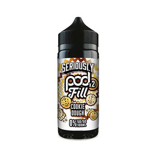Seriously Pod Fill X2 100ml E-liquid - Just Vapes Australia - Seriously-pod-fill-x2-100ml-e-liquid-cookie-doughwebp - Just Vapes Australia Seriously Pod Fill X2 100ml E-liquid - Just Vapes Australia -
