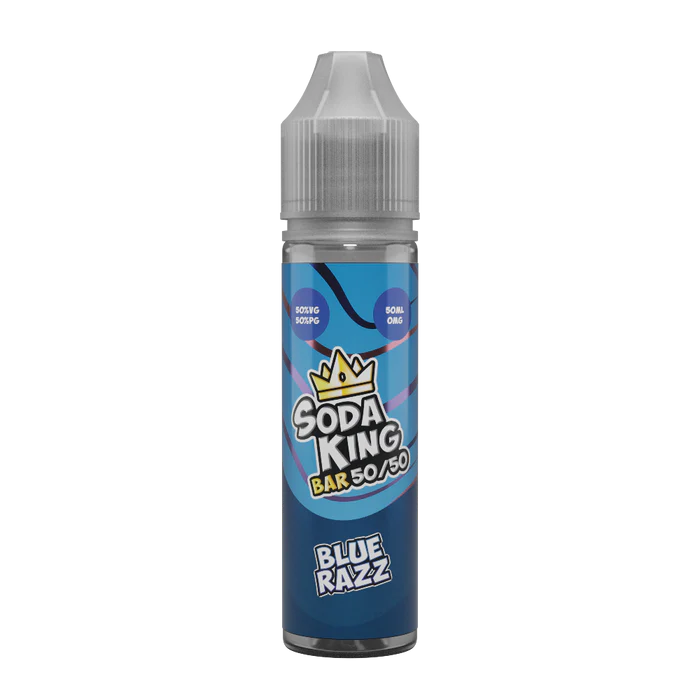 Soda King Bar 50/50 E-liquid 50ml Shortfill - Just Vapes Australia - Soda-king-bar-50-50-blue-razzwebp - Just Vapes Australia Soda King Bar 50/50 E-liquid 50ml Shortfill - Just Vapes Australia -