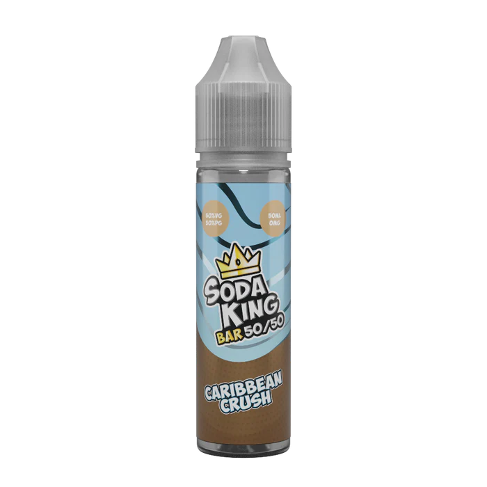 Soda King Bar 50/50 E-liquid 50ml Shortfill - Just Vapes Australia - Soda-king-bar-50-50-caribbean-crushwebp - Just Vapes Australia Soda King Bar 50/50 E-liquid 50ml Shortfill - Just Vapes Australia -