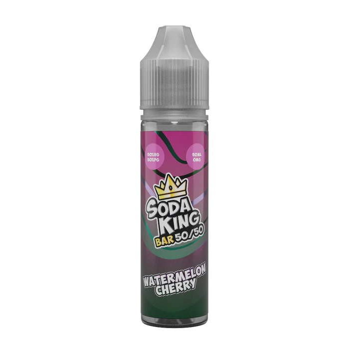 Soda King Bar 50/50 E-liquid 50ml Shortfill - Just Vapes Australia - Soda-king-bar-50-50-watermelon-cherrywebp - Just Vapes Australia Soda King Bar 50/50 E-liquid 50ml Shortfill - Just Vapes Australia -