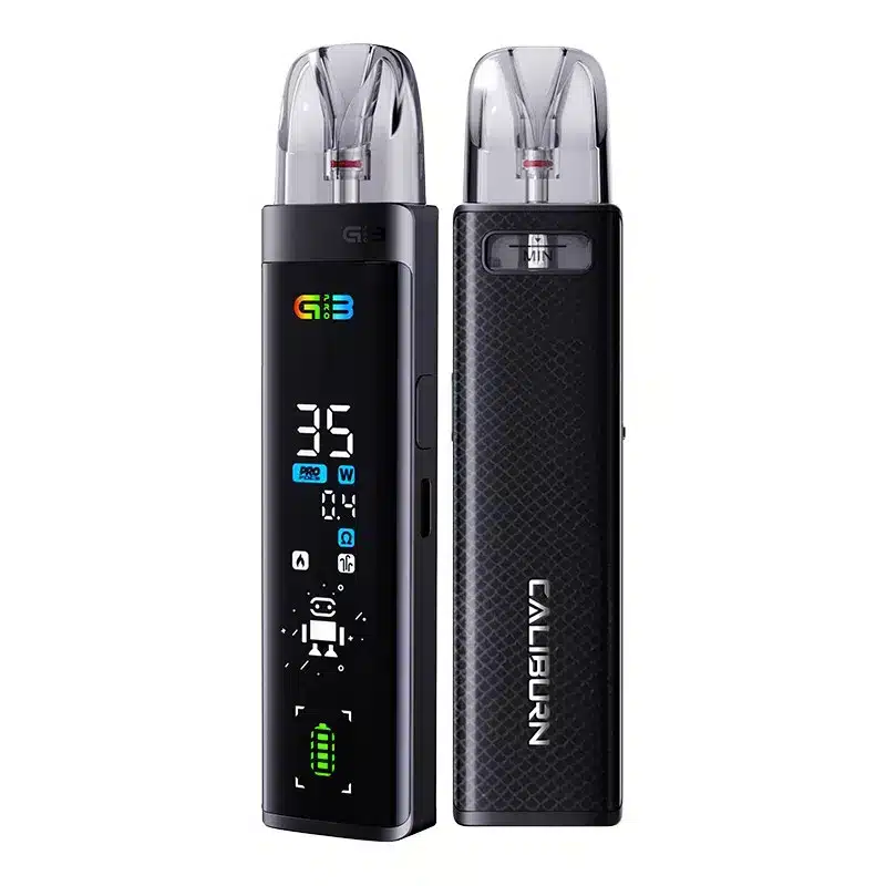 Uwell Caliburn G3 Pro Pod Kit - Just Vapes Australia - Uwell-caliburn-g3-pro-pod-kit-black-leatherwebp - Just Vapes Australia Uwell Caliburn G3 Pro Pod Kit - Just Vapes Australia -