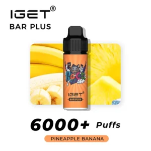 Buy Iget Bar Plus Pineapple Banana – 6000 Puffs Now At Just Vapes Australia